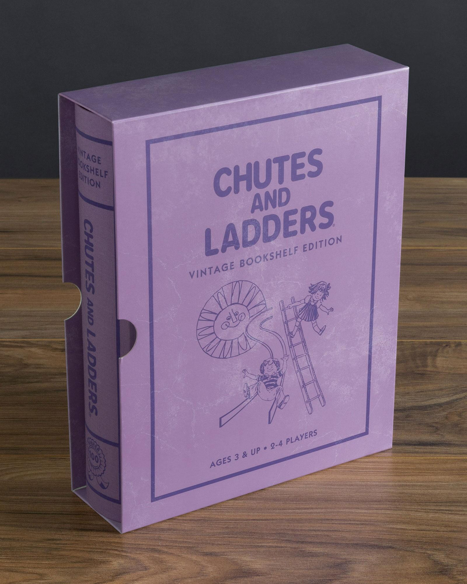 Chutes and Ladders Vintage Bookshelf Edition