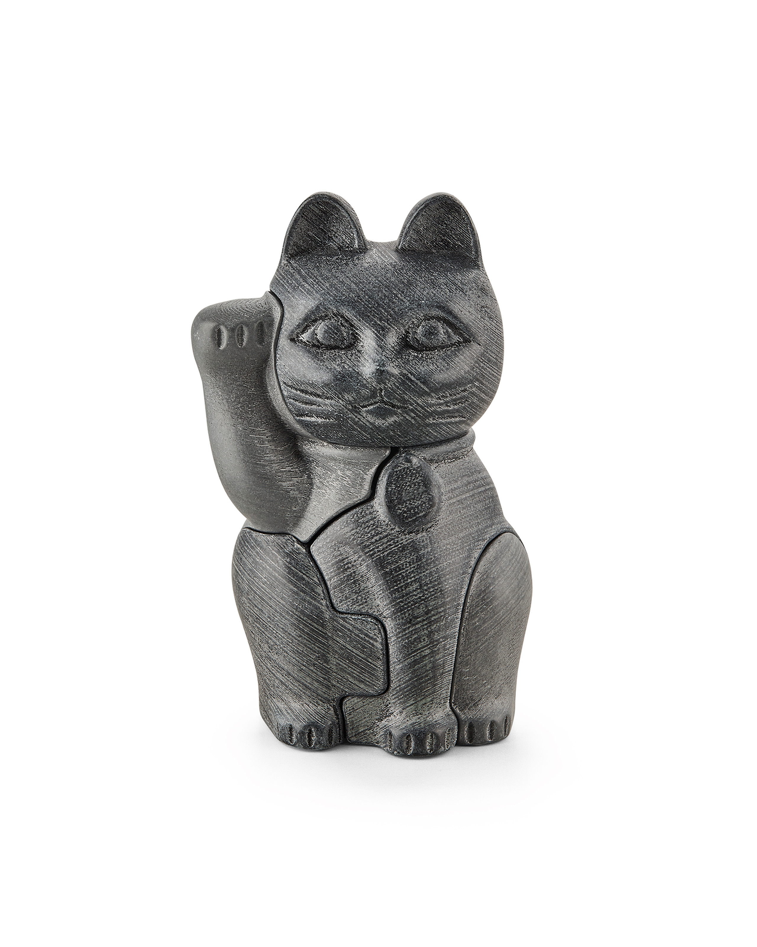 置物 GEOMETRIC CAT-LIMITED EDITION Japanese Relief Tattoo Cat (A2) 1/4 Scale Figure