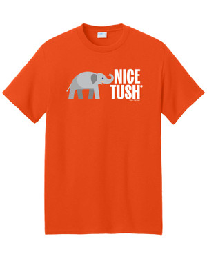 FACT ORANGE コラボTシャツ Elephant Nice Tush* Orange Unisex T-Shirt | Shop Smithsonian Store