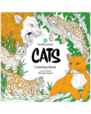 Cats: A Smithsonian Coloring Book