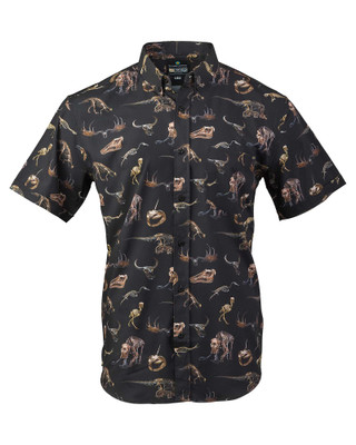 Dinosaur Fossils Short Sleeve Shirt