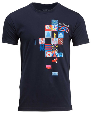 Smithsonian America 250 Ribbon Unisex T-Shirt