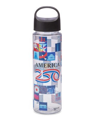 Smithsonian America 250 Ribbon 28 Ounce Water Bottle