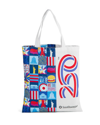 Smithsonian America 250 Ribbon Tote