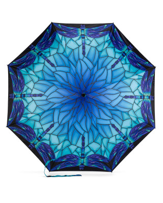 "Stained Glass" Dragonfly Umbrella
