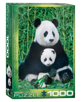 Giant Panda and Baby Jigsaw Puzzle