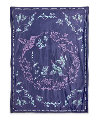 Hummingbirds Blanket