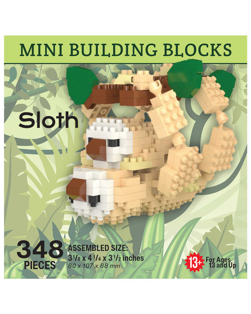 TENYEAH 4 in 1 Micro Cute Animals Cupcake Building Set, Cat Rabbit Panda Mini