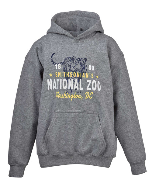 Smithsonian's National Zoo Tiger Youth Hooded Sweatshirt