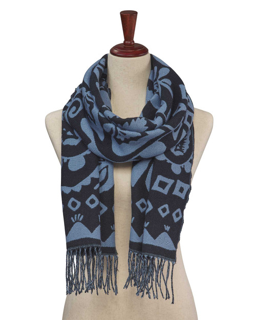 Park Paisley Jacquard Scarf