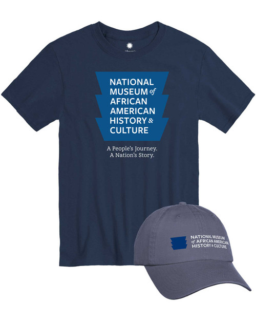 National Museum of African American History & Culture Men's T-Shirt and Cap View Product Image