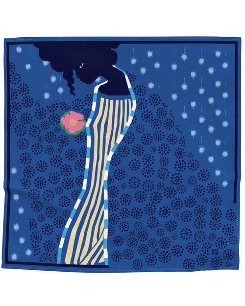 Me Time Blue Bandana