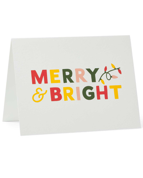 Merry & Bright Holiday Cards