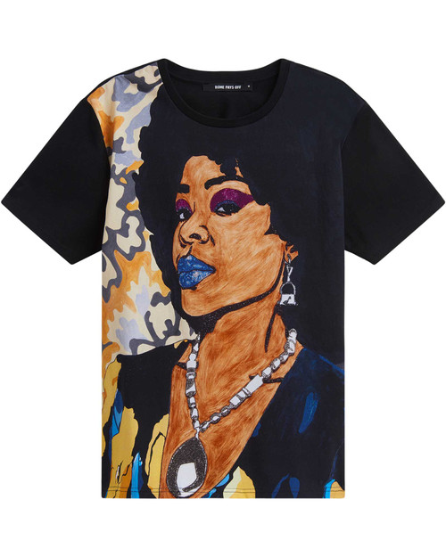 Mickalene Thomas "Din, Une Très Belle Négresse #1" Unisex T-Shirt