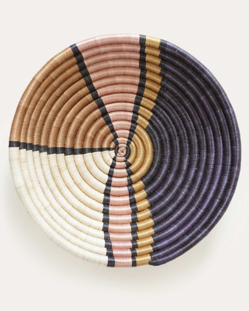 Stained Glass Plateau Basket