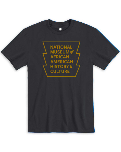 National Museum of African American History & Culture Logo Black Unisex T-Shirt