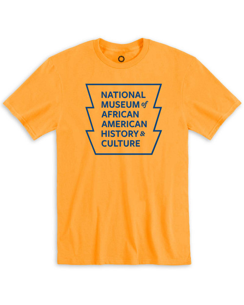 National Museum of African American History & Culture Logo Gold Unisex T-Shirt