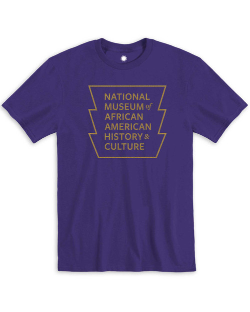 National Museum of African American History & Culture Logo Purple Unisex T-Shirt