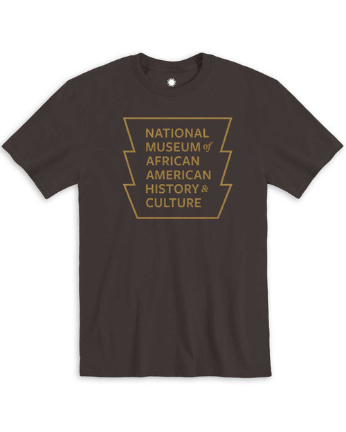 National Museum of African American History & Culture Logo Brown Unisex T-Shirt