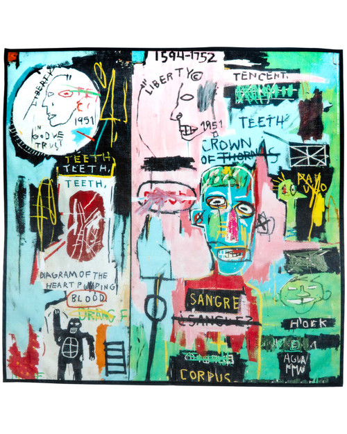 Jean-Michel Basquiat "In Italian" Bandana