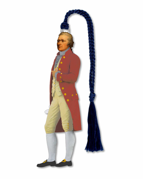 Alexander Hamilton Brass Bookmark View Product Image