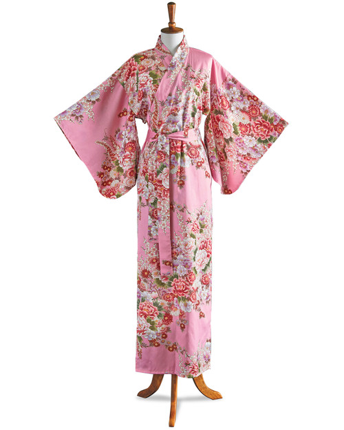 An artisan-made yukata kimono from Kyoto, Japan.