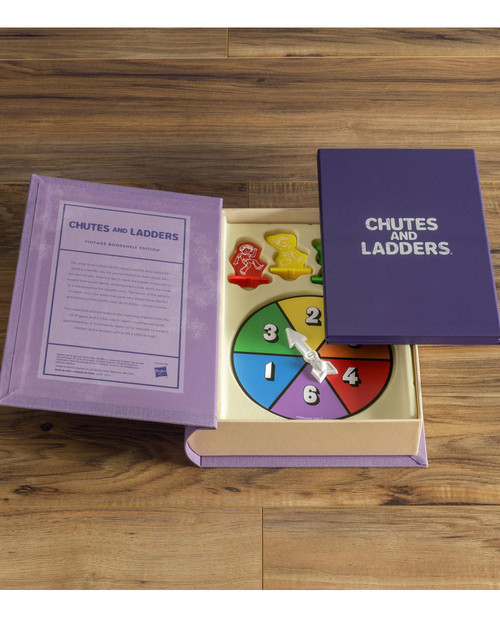 Chutes and Ladders Vintage Bookshelf Edition