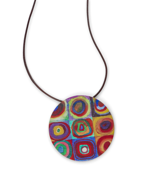 Art-Inspired Pendant Necklace View Product Image