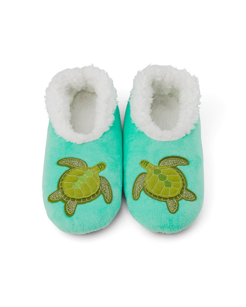 Women's Sea Turtle Slippers View Product Image