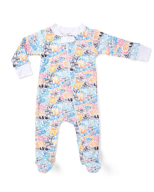 Smithsonian's National Zoo Children's Romper View Product Image