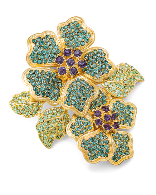 Double Flower Pin View Product Image