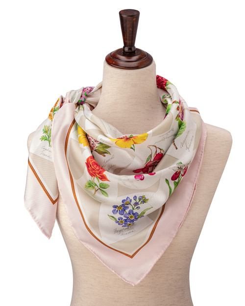 America in Bloom Silk Scarf View Product Image
