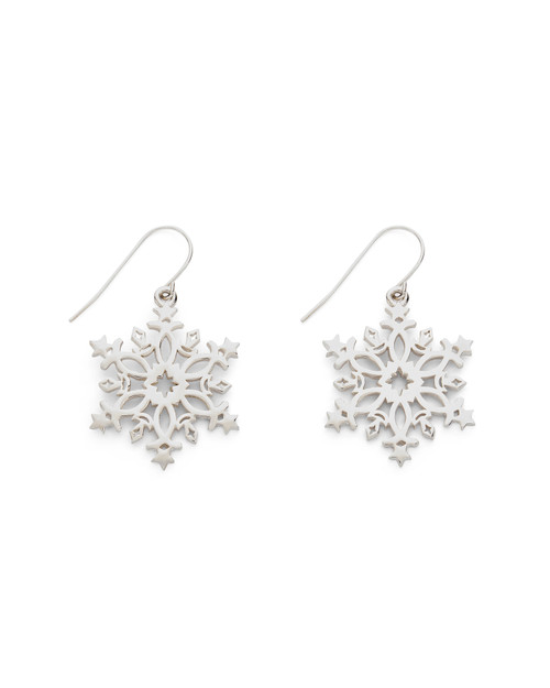 Celestial Snowflake Earrings View Product Image