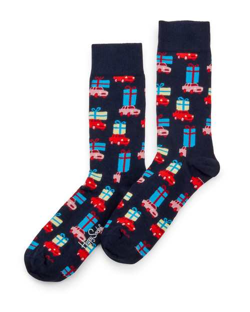 Holiday Shopping Kids and Adult Holiday Socks View Product Image