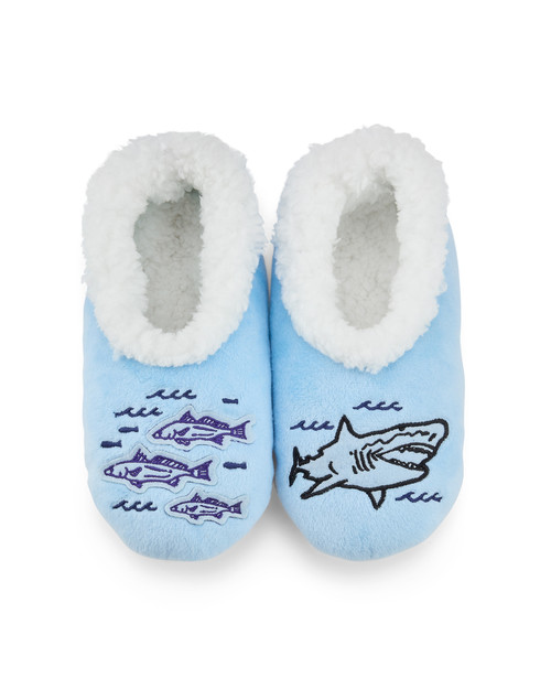 Kids' Shark and Fish Slippers View Product Image