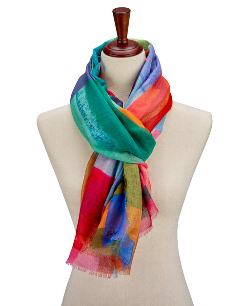 Sheila Bridges Seneca Village Square Silk Scarf | Shop Smithsonian