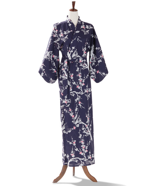 Japanese Plum Navy Yukata