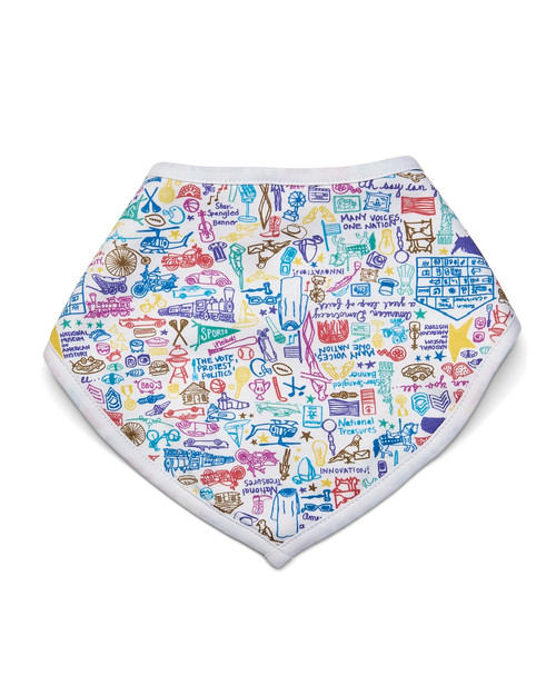 National Museum of American History Bandana Bib View Product Image