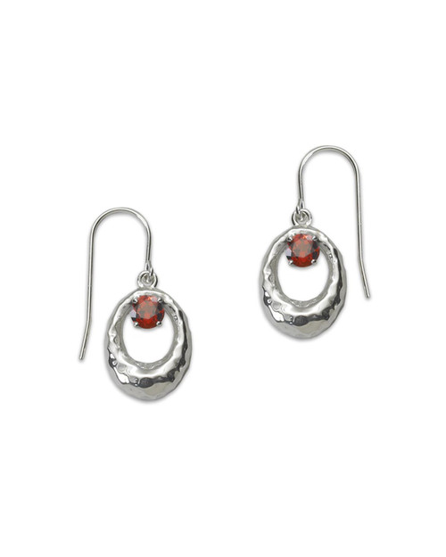 Sterling Silver Birthstone Earrings View Product Image