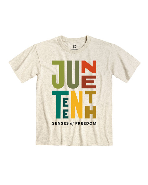 Juneteenth Senses of Freedom Youth T-Shirt View Product Image