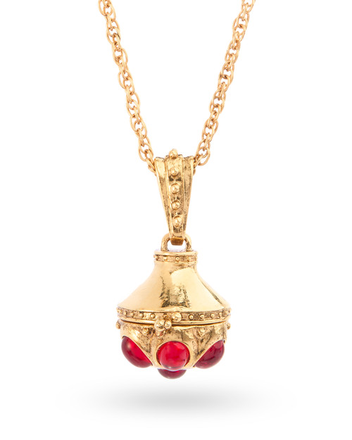 Red Locket Necklace View Product Image