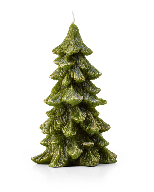 Snowy Aspen Pine Tree Candle View Product Image