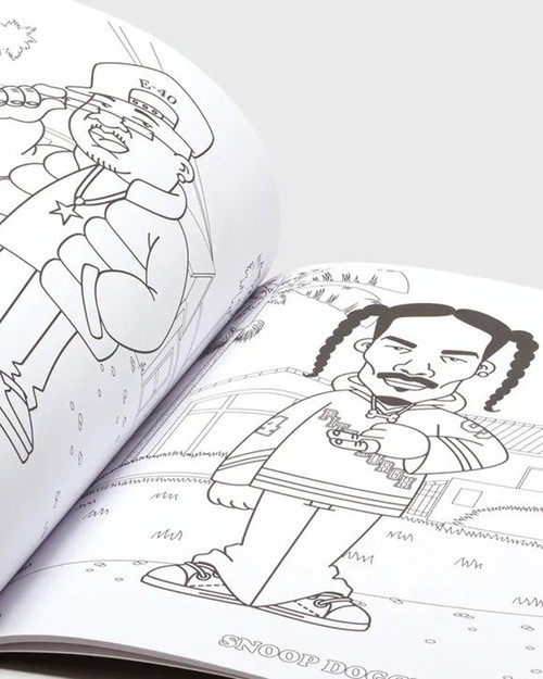 Hip-Hop Coloring Book
