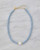 Blue Angelite with Mother-of-Pearl Necklace View Product Image