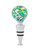 Jade green blown glass wine stopper handcrafted by Murano artisans. View Product Image