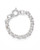 Sterling silver rolo bracelet with bold Italian-crafted links and a high-shine finish. View Product Image