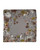 Charcoal fauna and floral scarf laid flat to show all colors and intricate illustration details. View Product Image