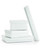 Clean white jewelry box designed to present an amethyst and topaz pendant necklace. View Product Image