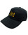 Jean-Michel Basquiat Gold Crown Embroidered Cap View Product Image