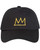 Jean-Michel Basquiat Gold Crown Embroidered Cap View Product Image